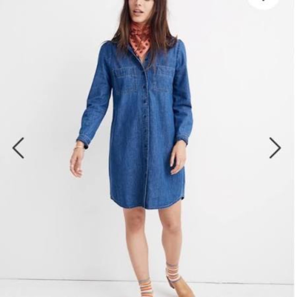 Madewell Denim Shirtdress